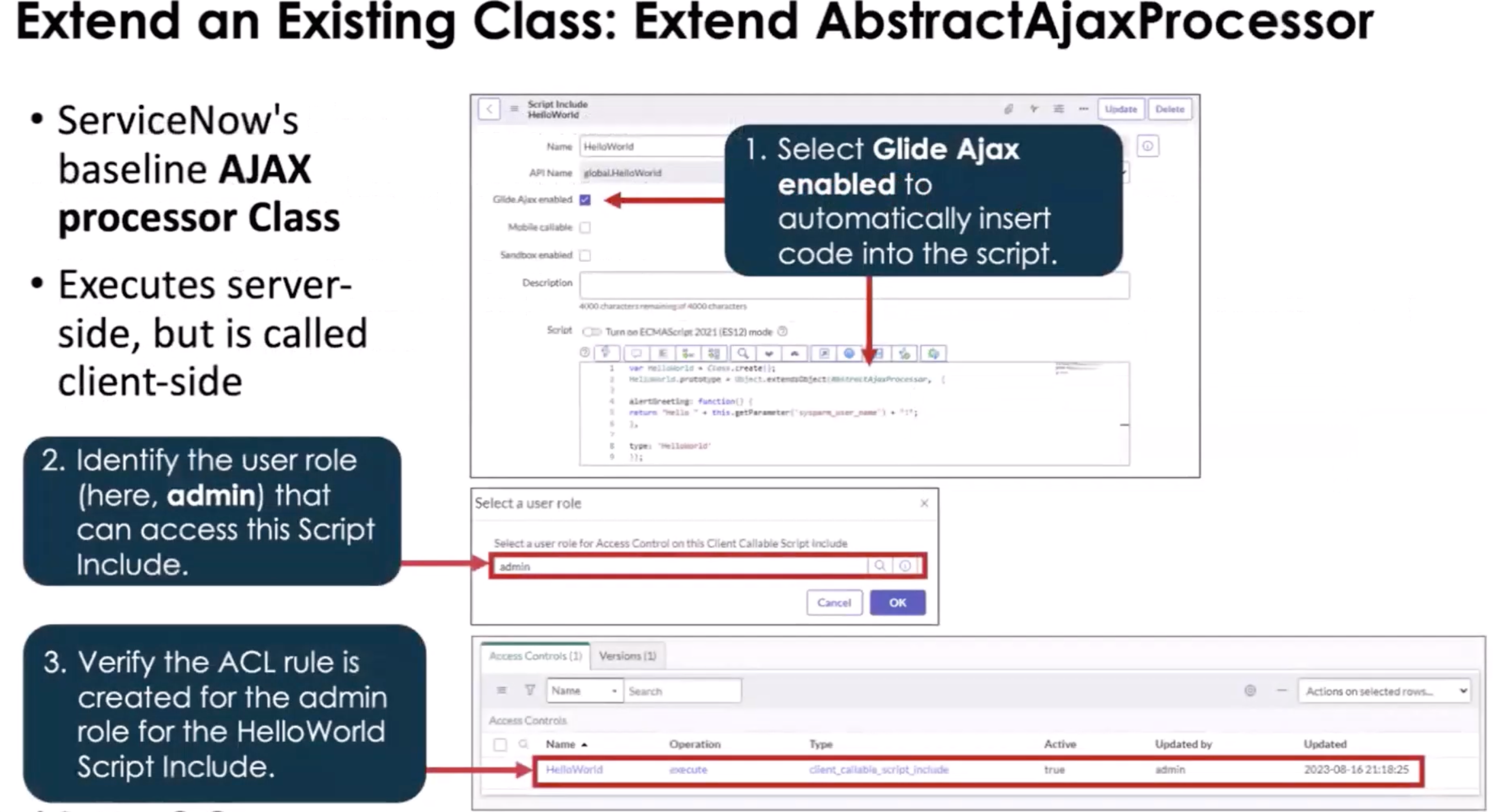 Script Includes Class AJAX